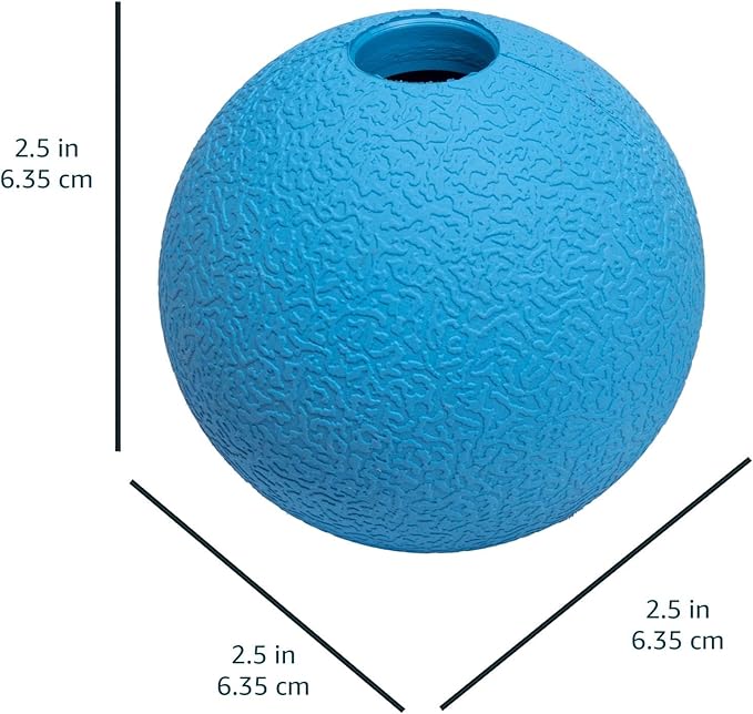Amazon Basics Interactive Bouncy Durable Rubber Dog Toy Balls, 2.5 inch - Image 5