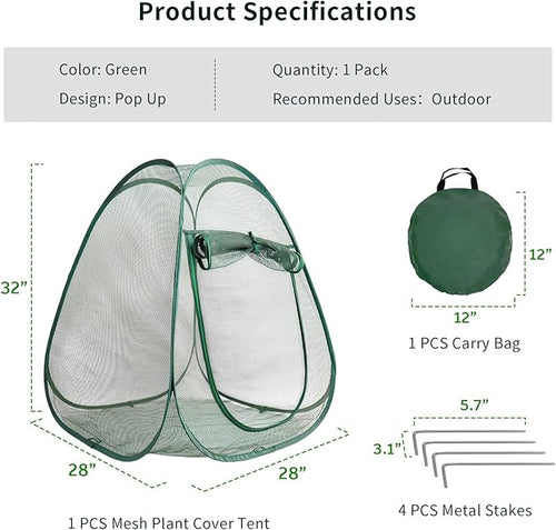 1PC Mesh Plant Protector Tent from Animals - Image 2