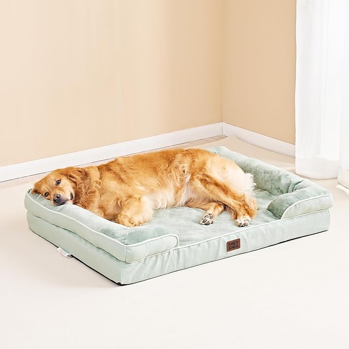 EHEYCIGA Orthopedic Dog Beds for Extra Large Dogs, Waterproof Memory Foam XXL - Image 9