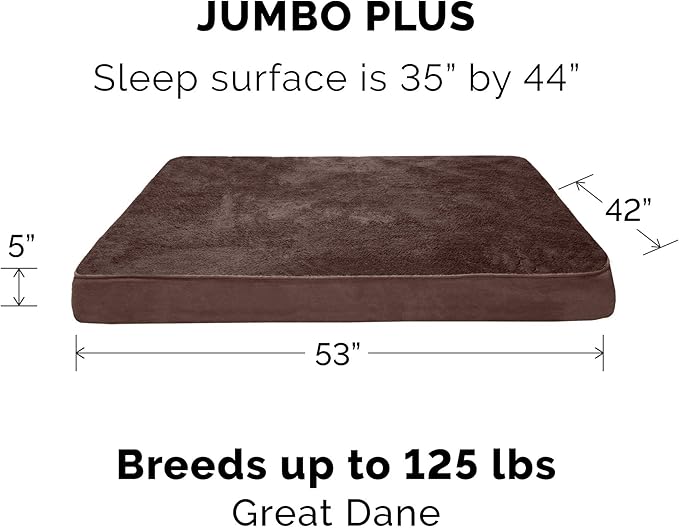 Furhaven Orthopedic Dog Bed for Large Dogs w/ Removable Bolsters & Washable - Image 2