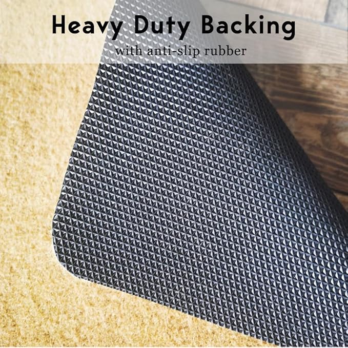 Come Back With A Warrant Funny Door mat, Coco Coir Door Mat with Heavy Duty - Image 5
