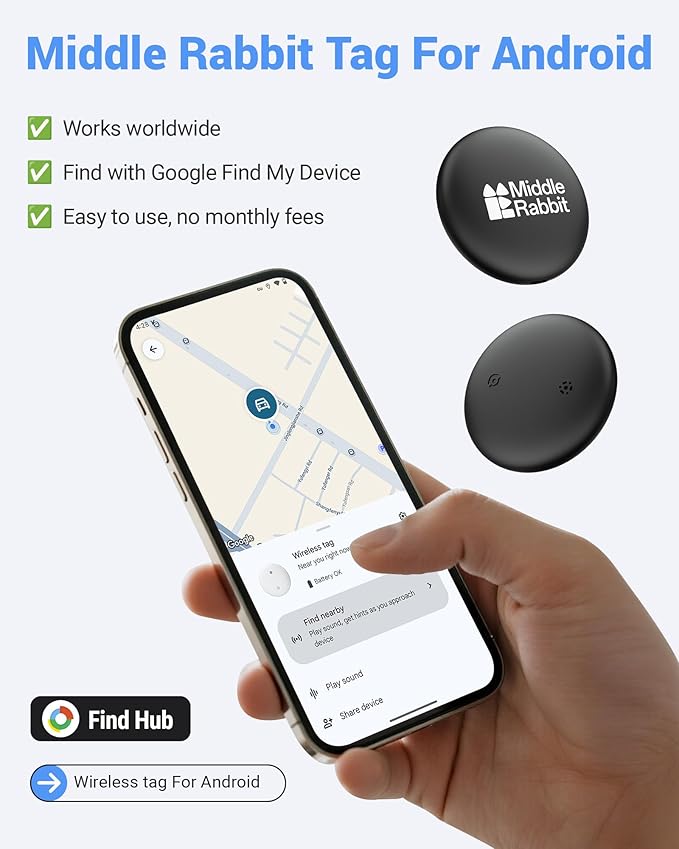Dog GPS Tracker Tag for Android, Pet Tracker for Dogs | No Subscription - Image 2
