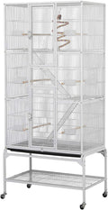Yaheetech 69'' Extra Large Bird Cage Metal Parrot Cage w/Detachable Stand by Yaheetech