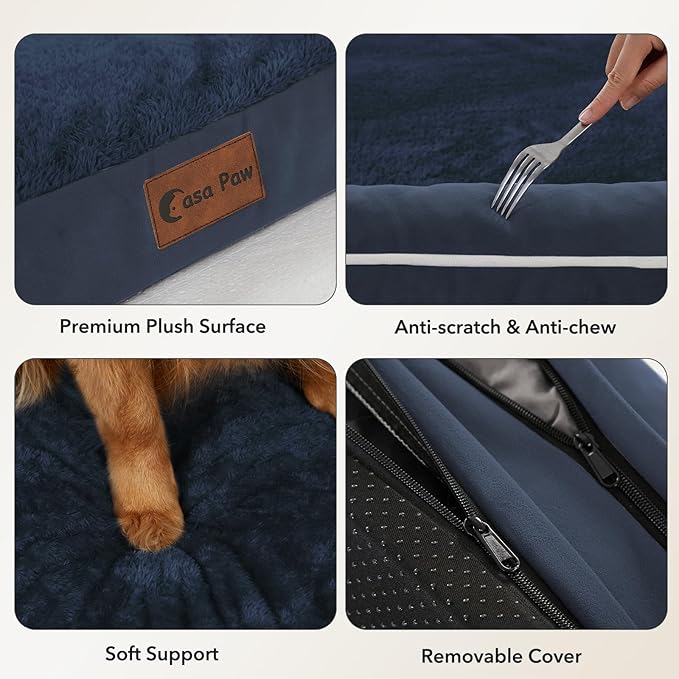Orthopedic Dog Beds for Large Sized Dogs, Waterproof Egg Crate Foam Medium Dog - Image 6