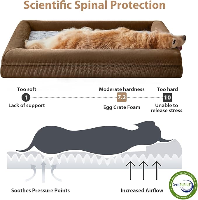 WNPETHOME XXXL Big Dog Bed, Washable Dog Couch - Image 4