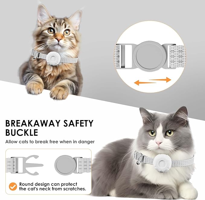Cat Tracker, MINI GPS Tracker for Cats, Compatible - Image 5