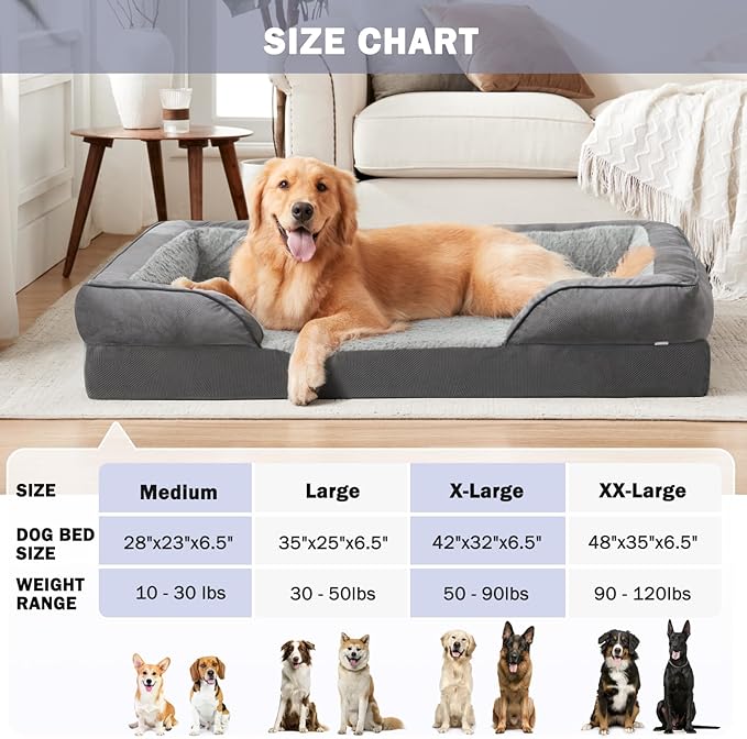 INVENHO Orthopedic Medium Dog Beds - Image 7