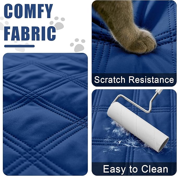 Smiry Waterproof Dog Bed Cover Blanket 40x50, Soft Reversible Pet Blanket - Image 4