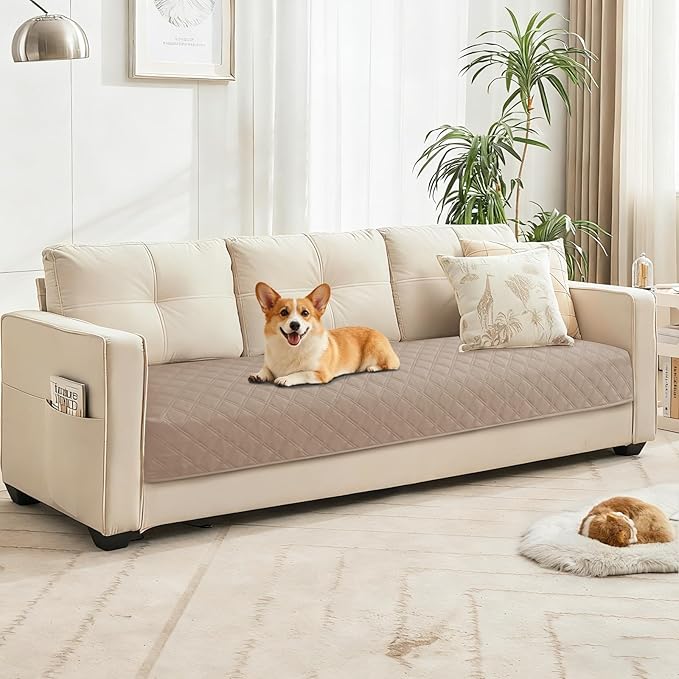 Waterproof Couch Covers for Pets, Waterproof Dog Bed Cover, Anti-Slip Soft Dog - Image 7