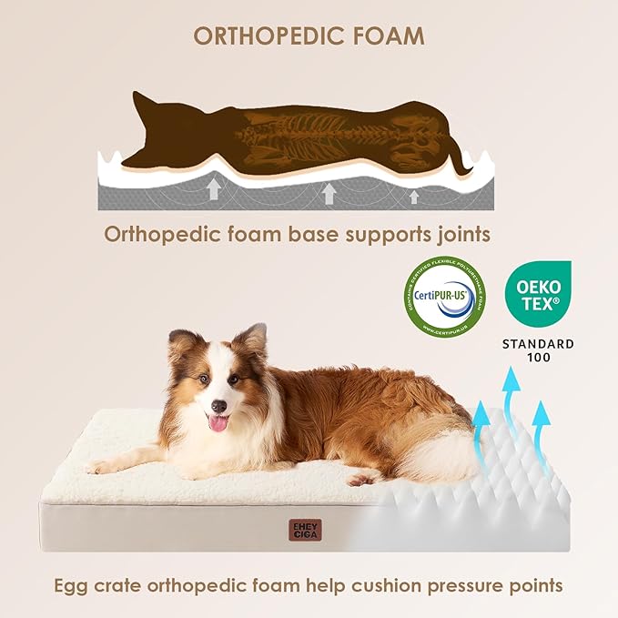 EHEYCIGA Orthopedic XXL Dog Beds - Image 3