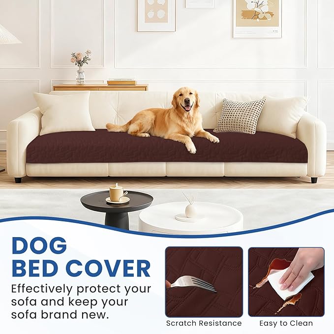 Waterproof Dog Bed Cover Pet Blanket, Soft Couch Cover - Image 6