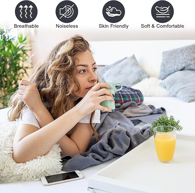Waterproof Mattress Protector King, Fitted Sheet Style Breathable Mattress Cover - Image 3