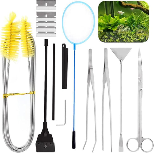13Pcs Aquascape Tools Kit by Rustark