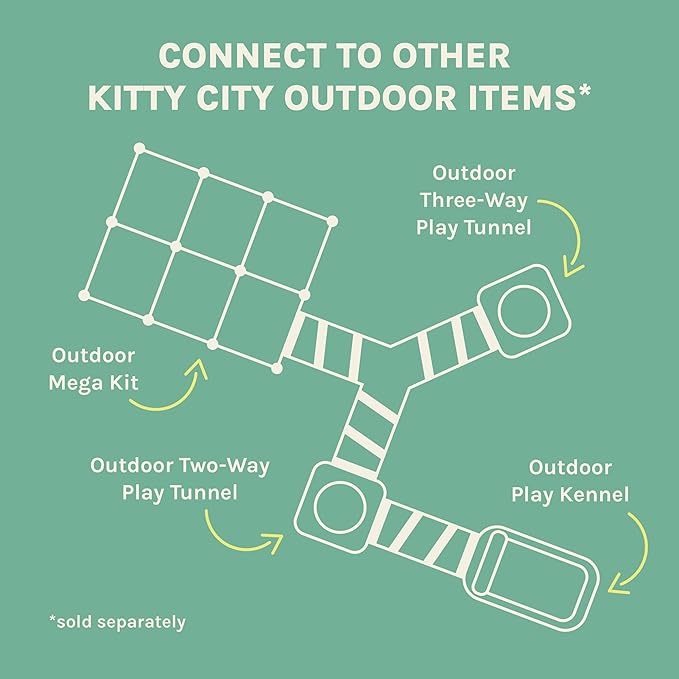 Kitty City Outdoor Catio Furniture and Play Kits - Image 6