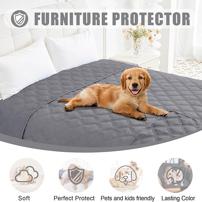 Smiry Waterproof Dog Bed Cover Blanket 30x70, Soft Reversible Pet Blanket - Image 8