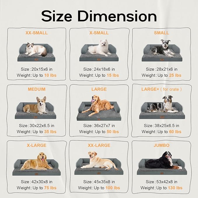 Small Dog Bed and Cat Sofa Waterproof Orthopedic Dog Beds - Image 2