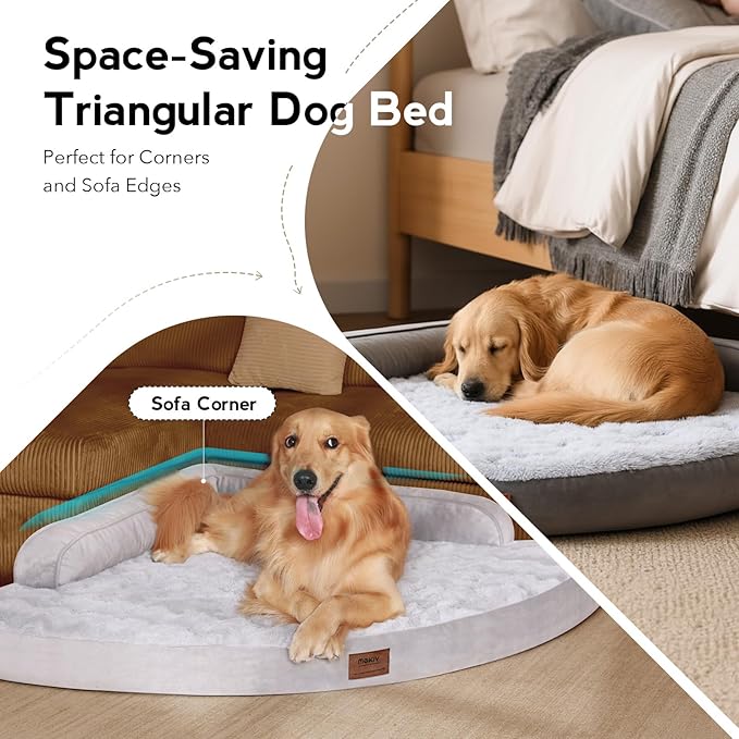 Large Orthopedic Dog Bed with Sides XXXL Dog Beds with Removable Washable Cover - Image 8