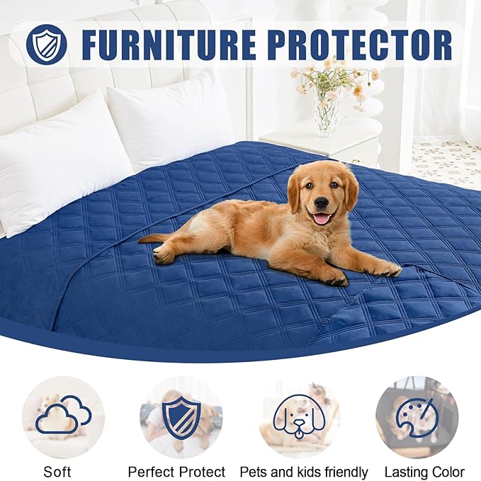 Smiry Waterproof Dog Bed Cover Blanket 30x70, Soft Reversible Pet Blanket - Image 8