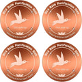 4Pcs Pure Copper Bird Bath Purification Disk, 0.6mm thick, All-Season Safe by CTTZCKJ