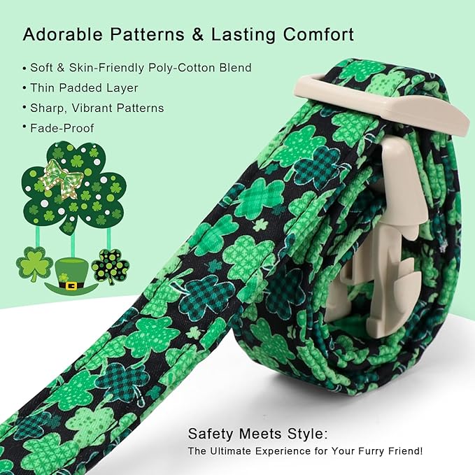 St Patricks Day Dog Collar for Large Dogs - Image 5