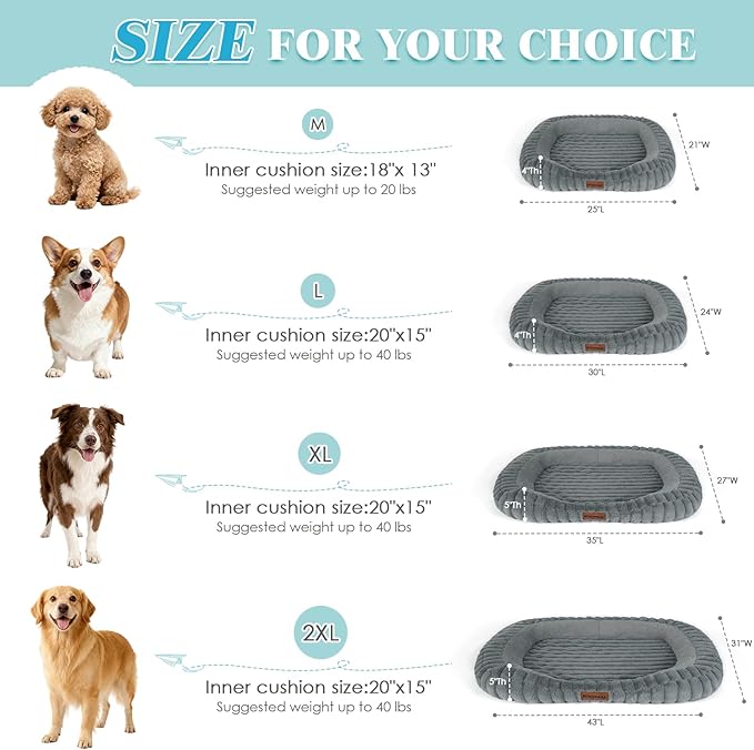Cute Dog Bed for Small & Medium Dogs - Image 8