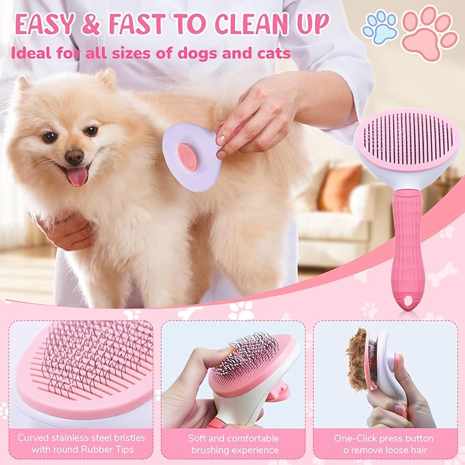 Dog Grooming Kit for Shedding – 8-Piece Pet Grooming Supplies - Image 2