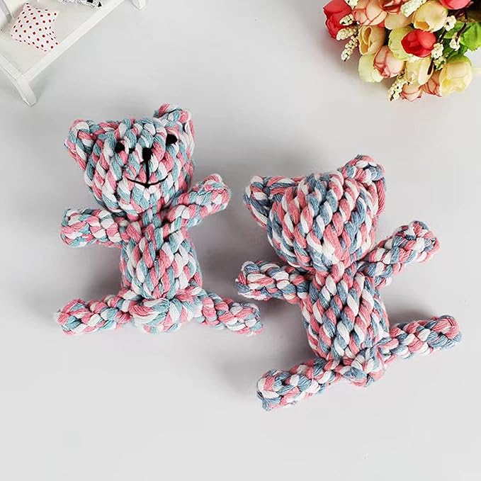 Dog Toys Puppy Teething Chew Toys, Pet Chew Toy Cat Chew Toy, Safe Braided Rope - Image 6