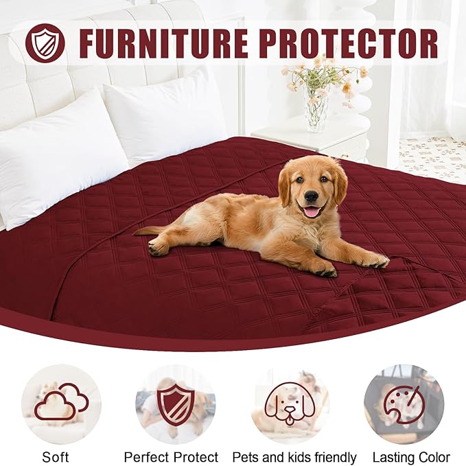 Smiry Waterproof Dog Bed Cover Blanket 30x53, Soft Reversible Pet Blanket - Image 8