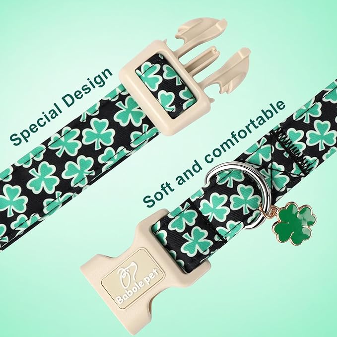 St Patricks Day Dog Collar for Large Dogs - Image 3