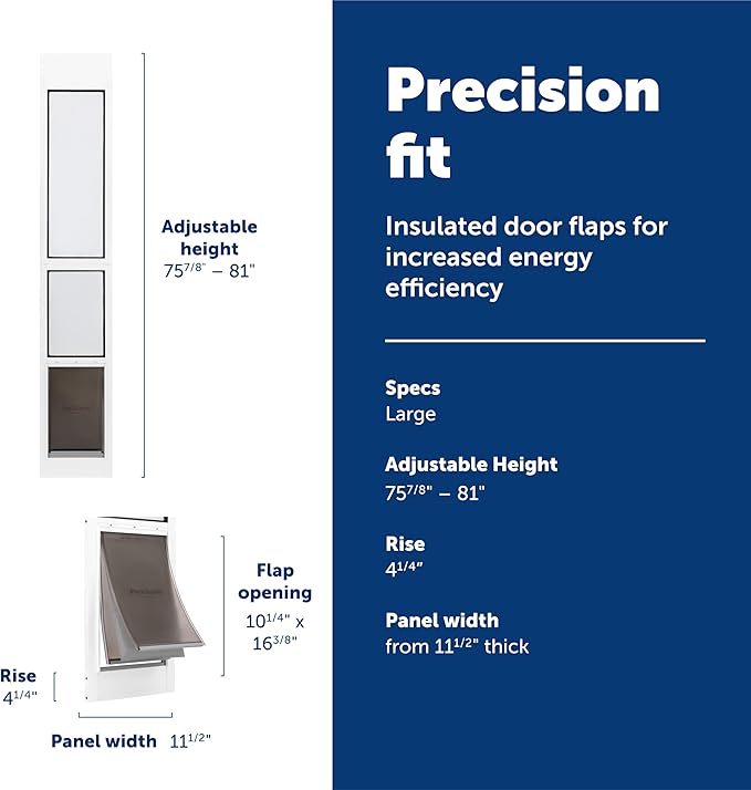 PetSafe Extreme Weather Sliding Glass Pet Door - Image 3