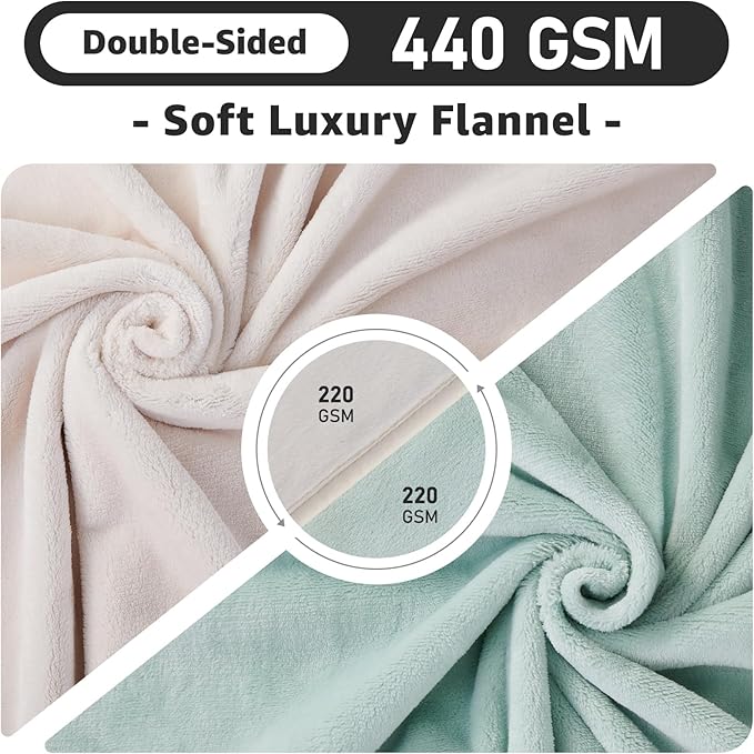 LOOBANI Waterproof Dog Blanket for Couch: Reversible Flannel Bed Blanket for - Image 6
