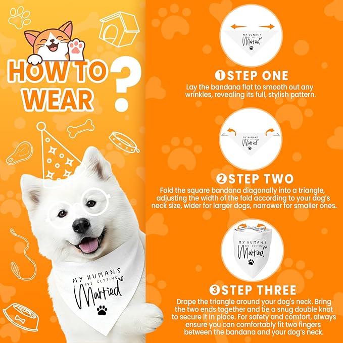 My Parents are Getting me a Human, Pregnancy Announcement Dog Bandana, Gender - Image 4