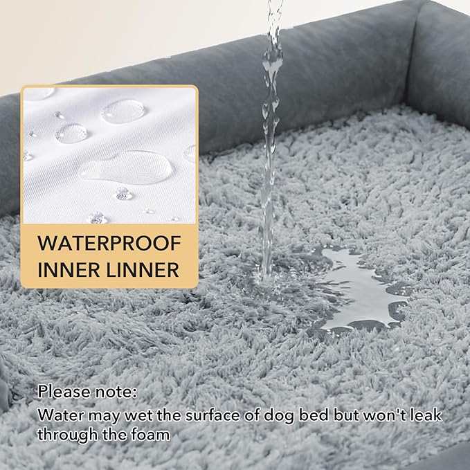 Orthopedic XXL Dog Beds, Waterproof Egg Crate Foam Big Pet Bed - Image 3