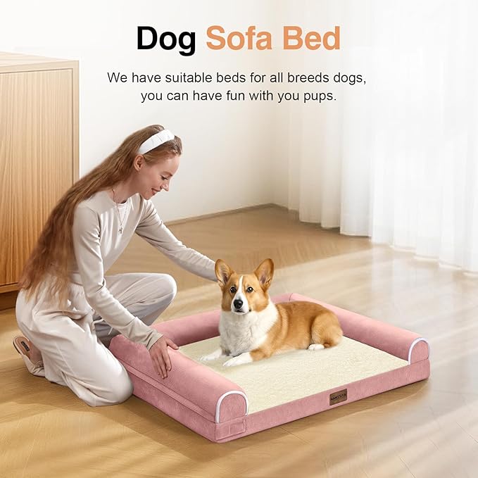 Small Dog Bed Orthopedic Washable: Beds Bolster Small Sized Dogs Bed Egg Crate - Image 3