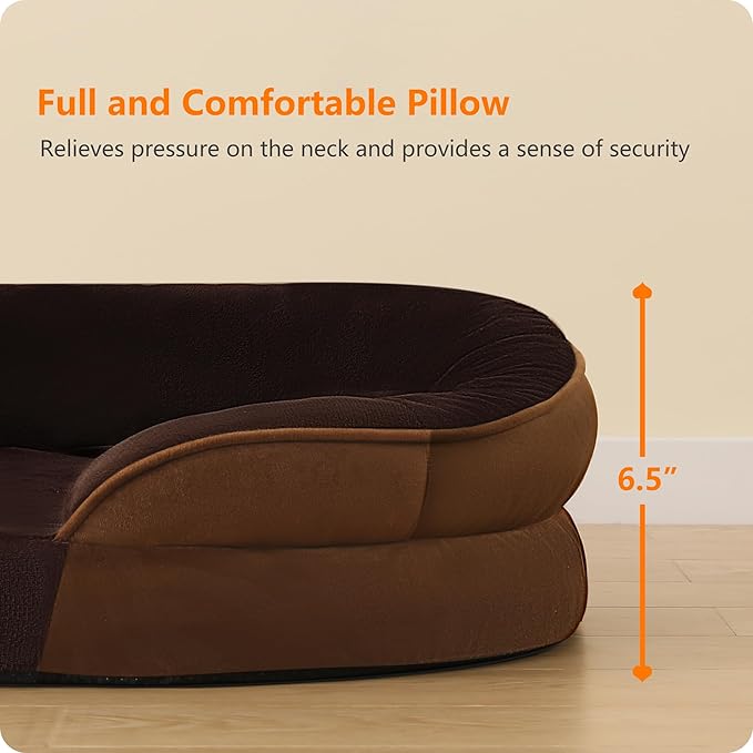 Dwanton Orthopedic Dog Bed for Large Dogs - Image 8