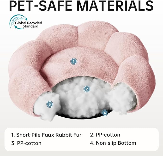 OhGeni 27 inches Calming Donut Dog & Cat Bed - Image 7