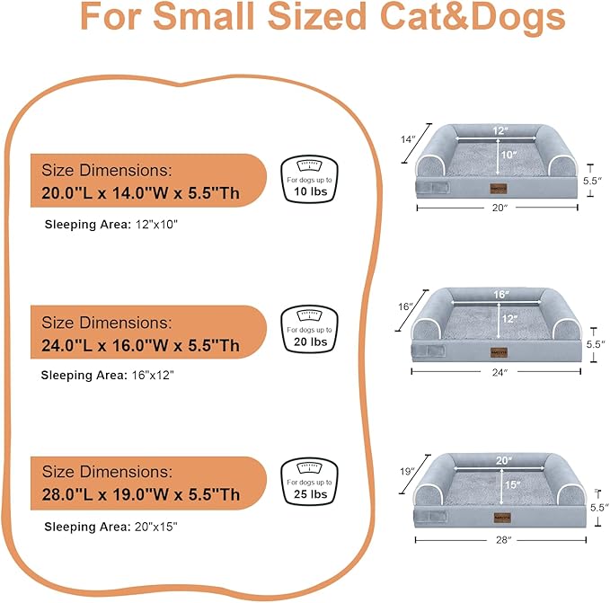 Small Dog Bed Orthopedic Washable: Beds Bolster Small Sized Dogs Cats Bed Egg - Image 6