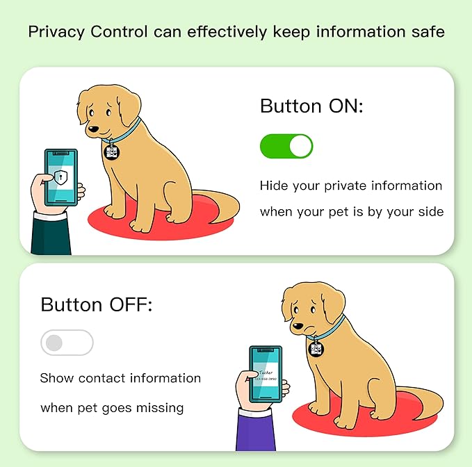 QR Code Dog Tag, QR Code Pet ID Tag, Dog ID Tag, Small Cat - Image 6
