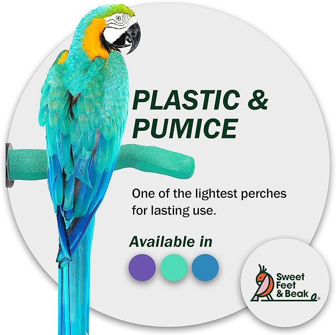 Sweet Feet and Beak Brid Cage Safety Pumice Perch - Image 5