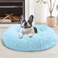 JOLLYVOGUE Calming Dog Bed Large Size Dog, Anti-Anxiety Donut Large Pet Bed by JOLLYVOGUE