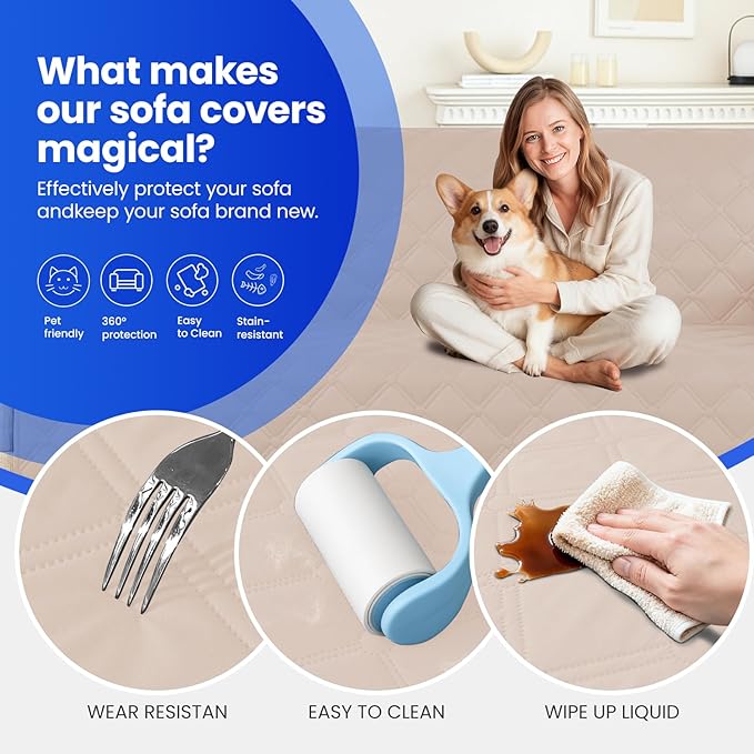 Waterproof Dog Bed Cover, Non-Slip Dog Blanket - Image 6