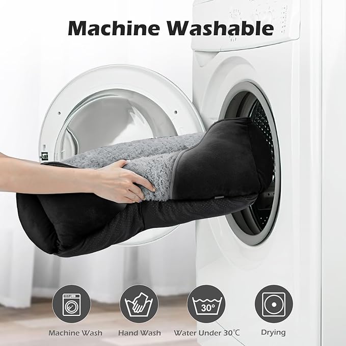INVENHO Large Dog Bed Rectangle Washable Orthopedic Soft Calming Sleeping - Image 6