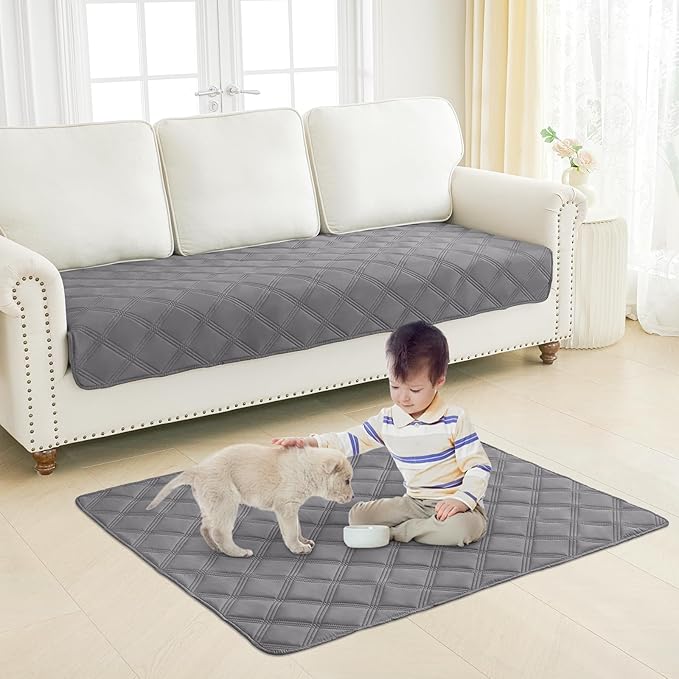 Smiry Waterproof Dog Bed Cover Blanket 40x70, Soft Reversible Pet Blanket - Image 7