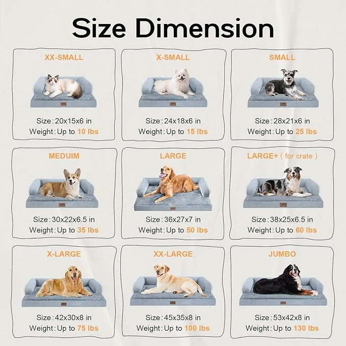Dog Bed Medium Size Dog-Orthopedic Waterproof Bed - Image 2