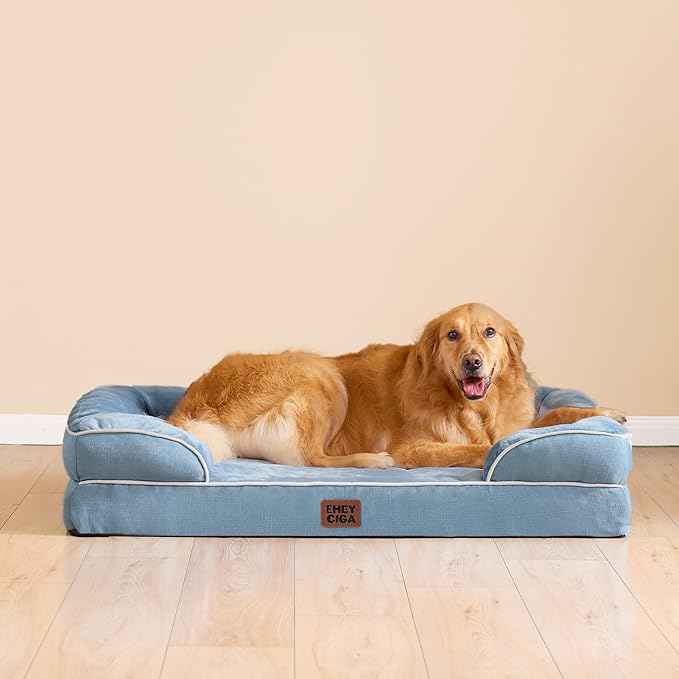 EHEYCIGA Orthopedic Dog Beds for Extra Large Dogs, Waterproof Memory Foam XXL - Image 8