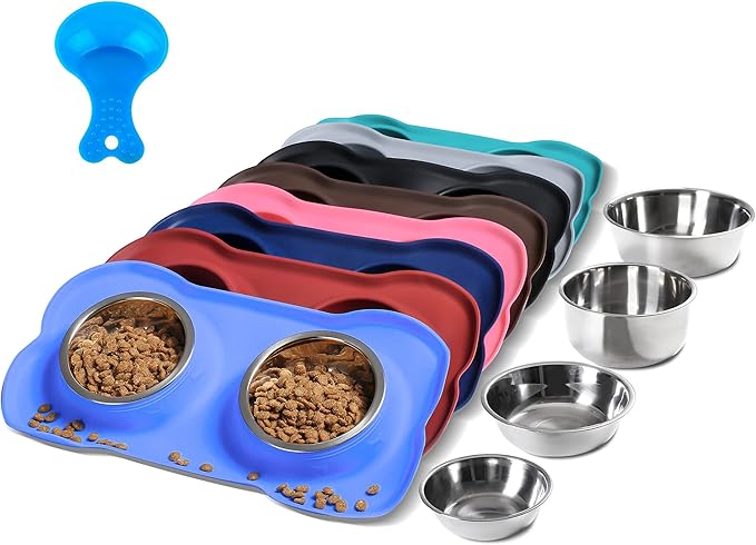 Hubulk Pet Dog Bowls 2 Stainless Steel Dog Bowl - Image 8