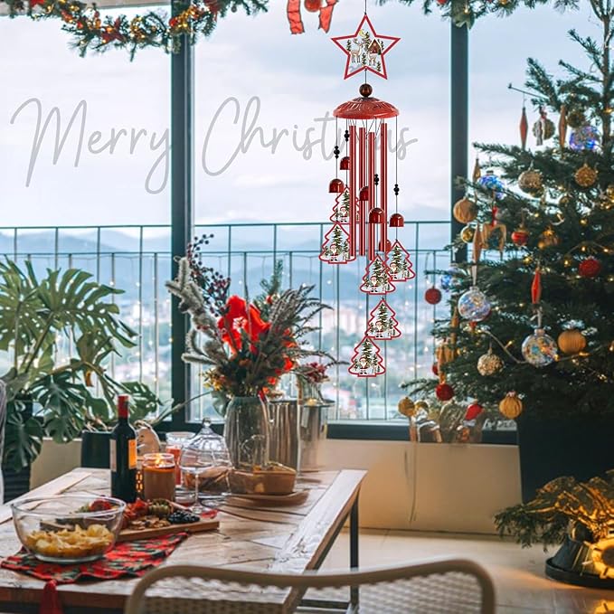 Christmas Wind Chimes for Outside, Decoration for Outdoor - Image 6