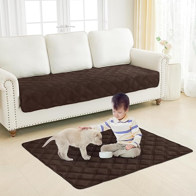 Smiry Waterproof Dog Bed Cover Blanket 40x50, Soft Reversible Pet Blanket - Image 7
