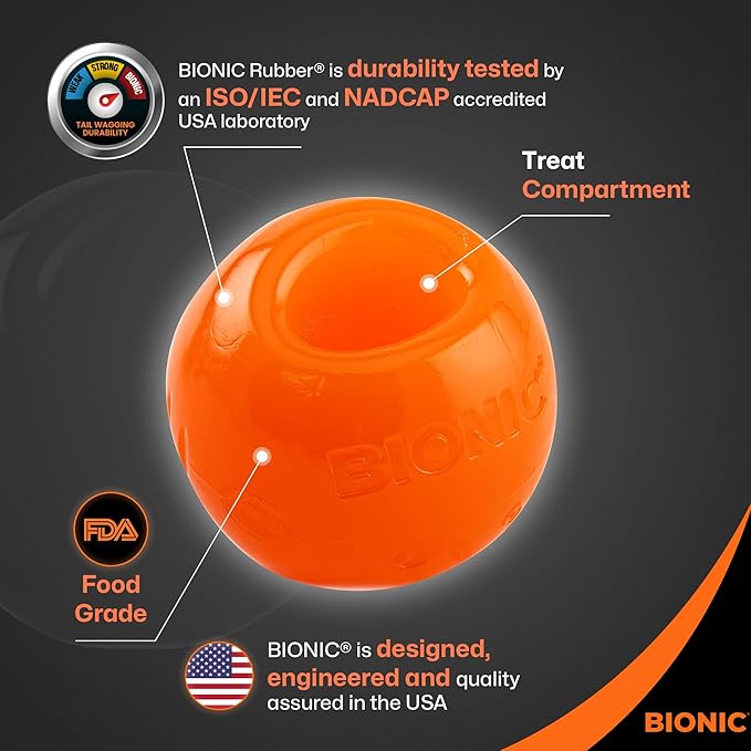 BIONIC Ball Dog Toy, Large - Image 3