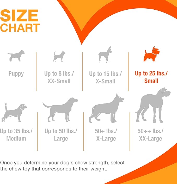 Nylabone Double Action Bone Puppy Chew Toy, Rubber Teething Toys - Image 5
